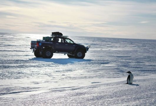 The Arctic Trucks in Action