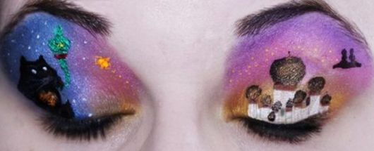 Beautiful Eye Shadow Art