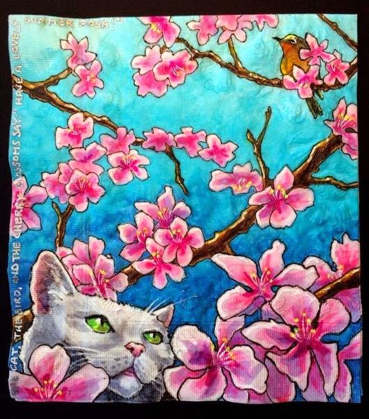 A Mom Creates Daily Napkin Art For Her Kids Lunchtime