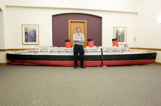 The Ships Made Out Of Toothpicks