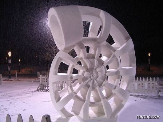 Mind Blowing Snow Art Sculptures