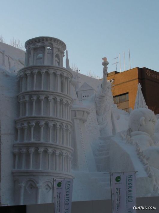 Mind Blowing Snow Art Sculptures