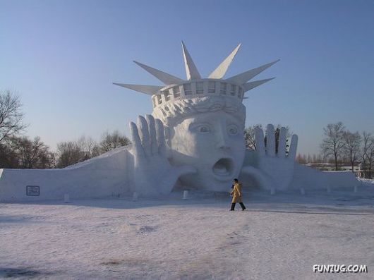 Mind Blowing Snow Art Sculptures