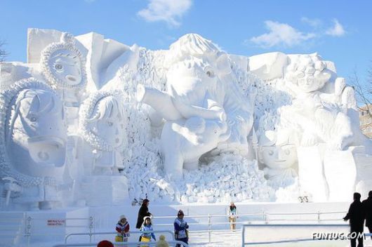 Mind Blowing Snow Art Sculptures