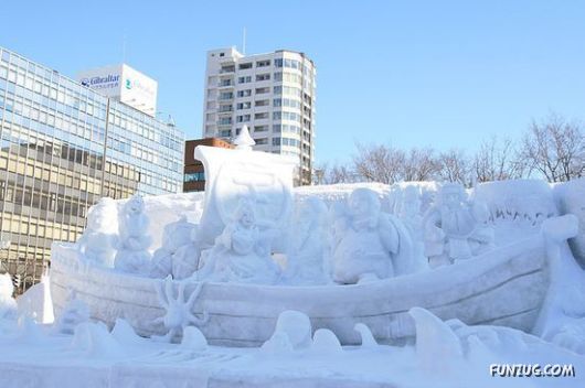 Mind Blowing Snow Art Sculptures