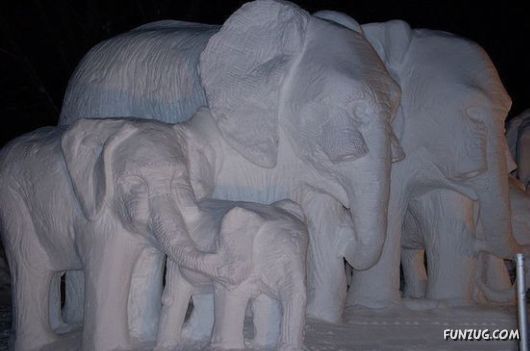 Mind Blowing Snow Art Sculptures