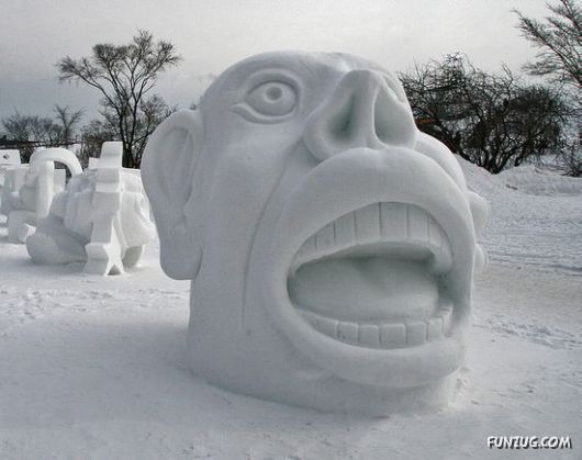 Mind Blowing Snow Art Sculptures