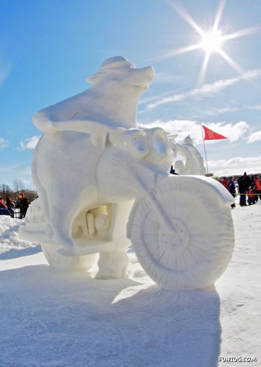 Mind Blowing Snow Art Sculptures