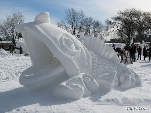 Mind Blowing Snow Art Sculptures