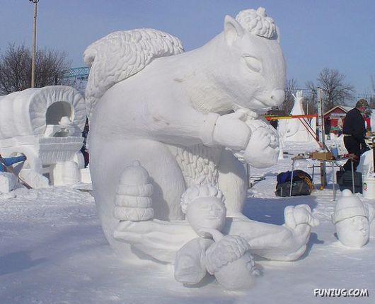 Mind Blowing Snow Art Sculptures