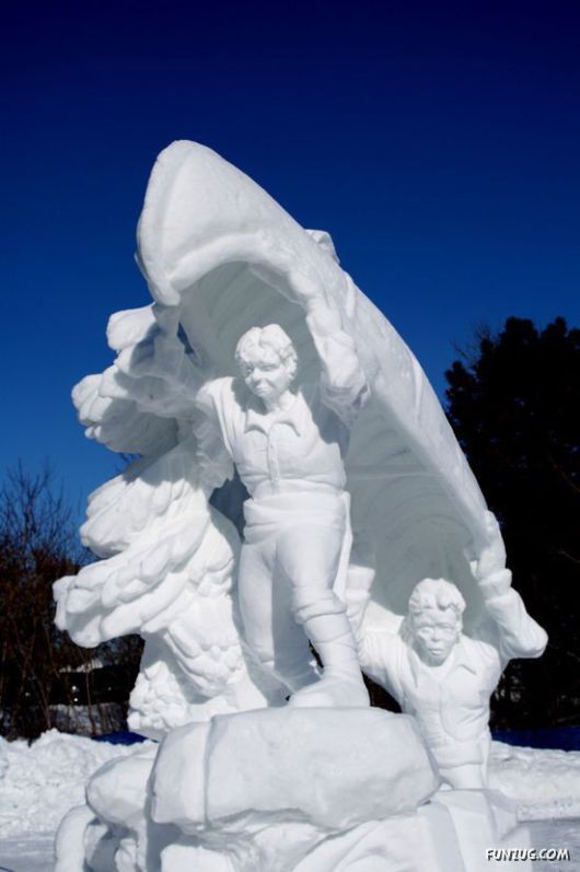 Mind Blowing Snow Art Sculptures