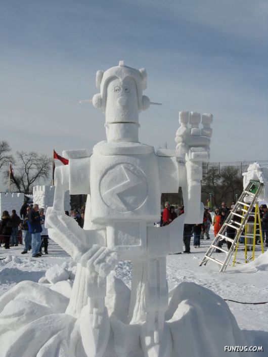 Mind Blowing Snow Art Sculptures