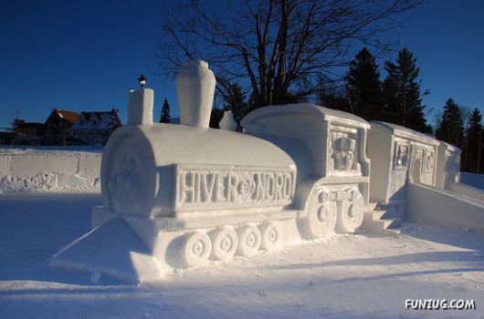 Mind Blowing Snow Art Sculptures