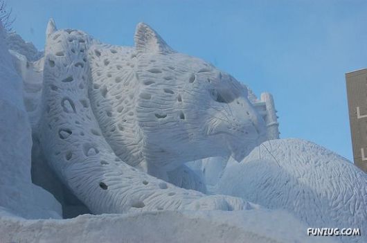 Mind Blowing Snow Art Sculptures