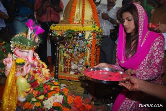 Various Bollywood Celebs Going For Worship