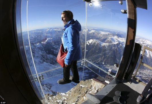 Hanging Over The French Alps
