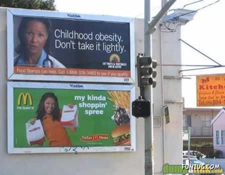Unfortunately Placed Ads