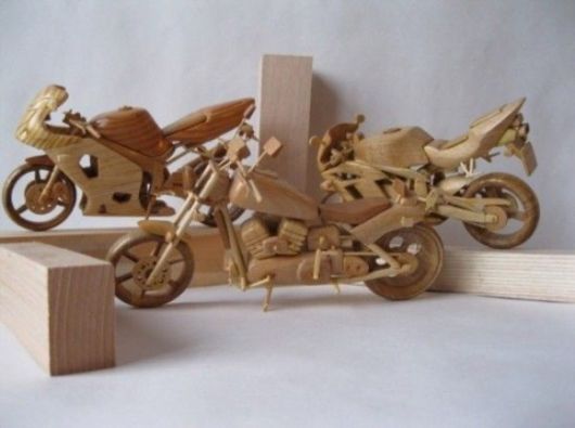 Creative Bikes Made Out Of Wood