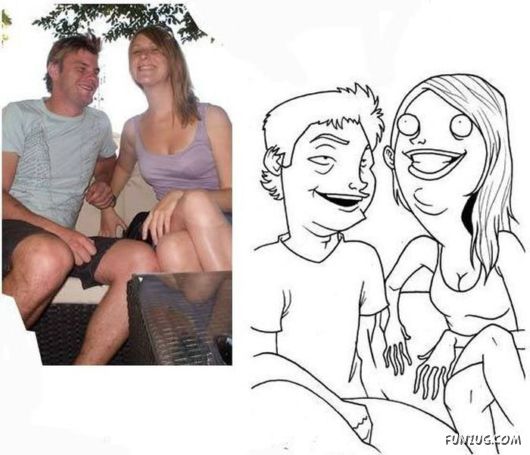Real Funny Creative Caricatures
