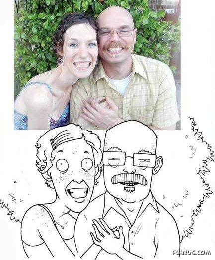 Real Funny Creative Caricatures