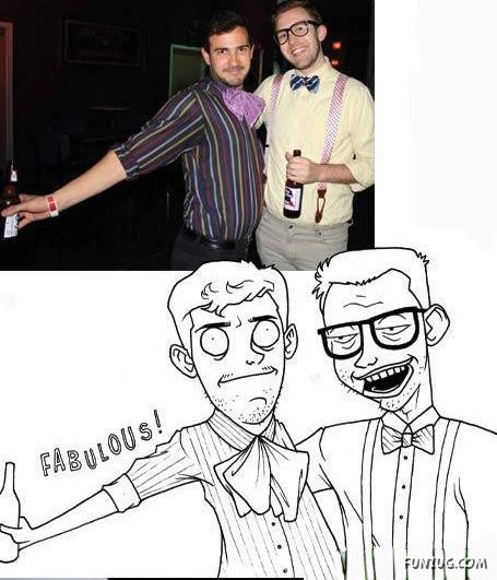 Real Funny Creative Caricatures