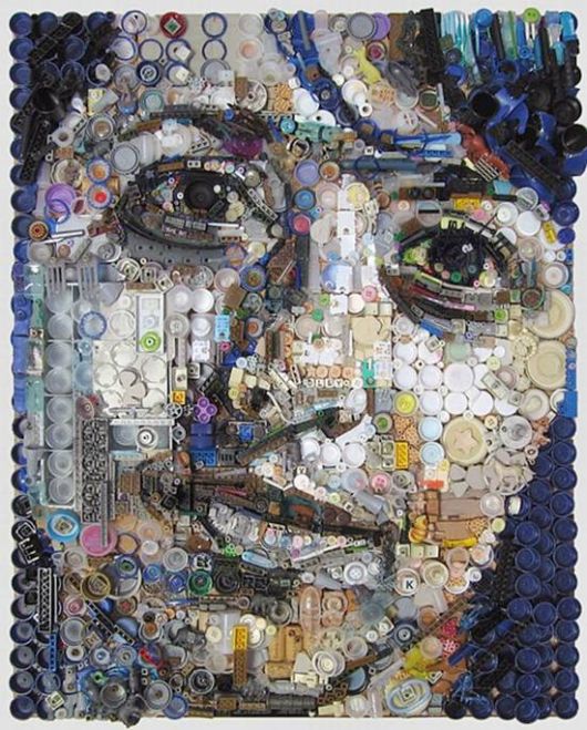 Very Creative Garbage Portraits