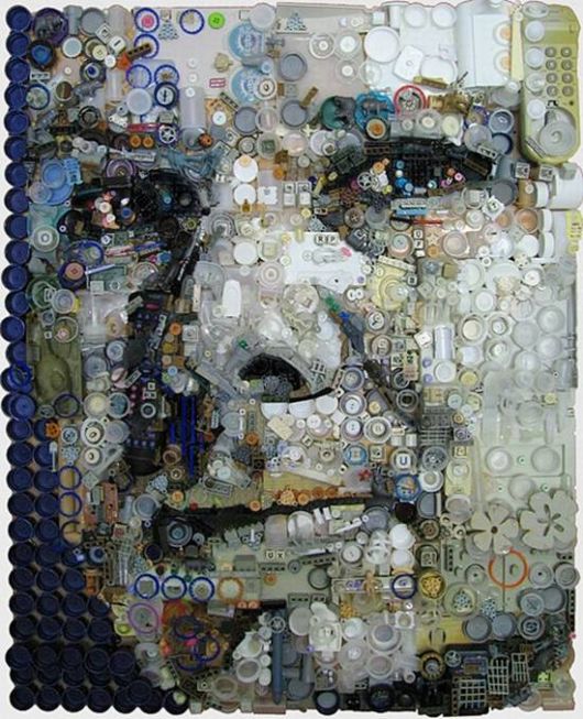 Very Creative Garbage Portraits