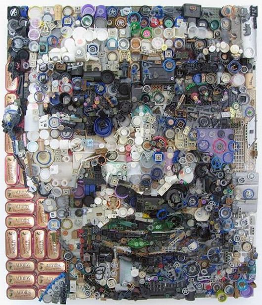 Very Creative Garbage Portraits
