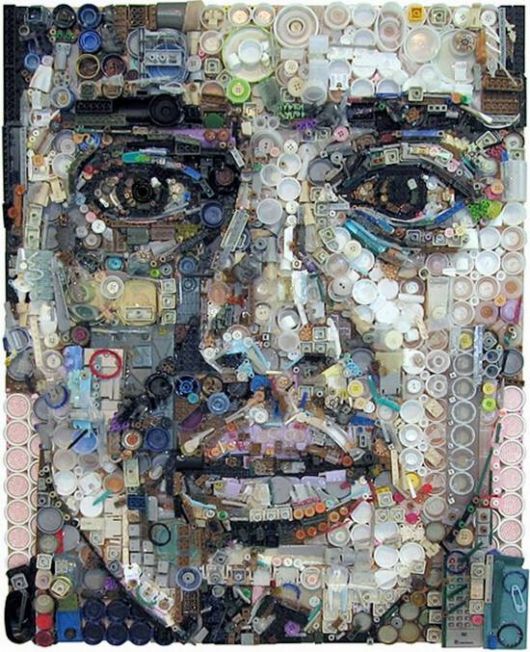 Very Creative Garbage Portraits