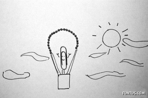 A Secret World Of Paper Clips