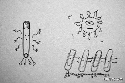 A Secret World Of Paper Clips