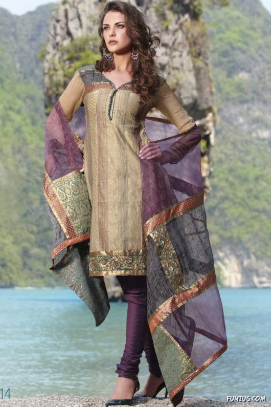 Lovely Churidar For Lovely Galz