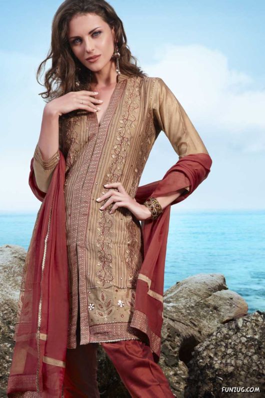 Lovely Churidar For Lovely Galz