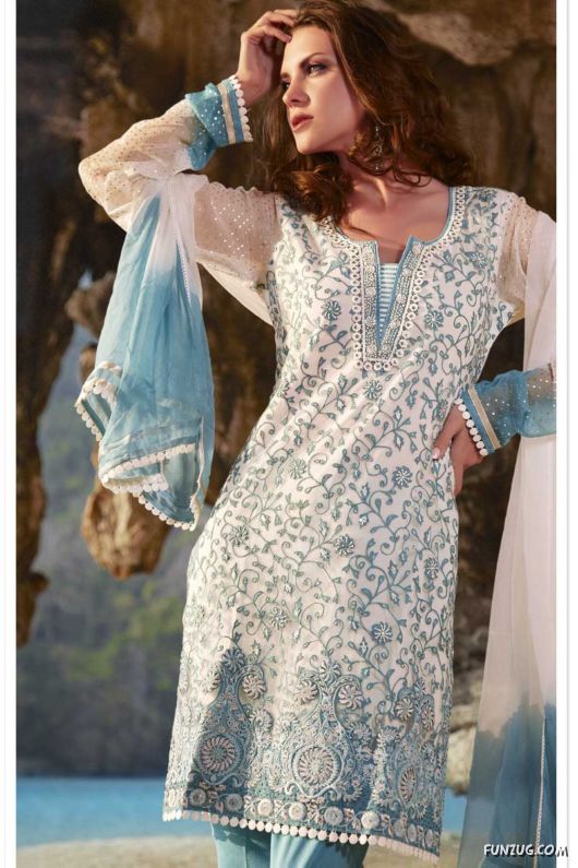 Lovely Churidar For Lovely Galz