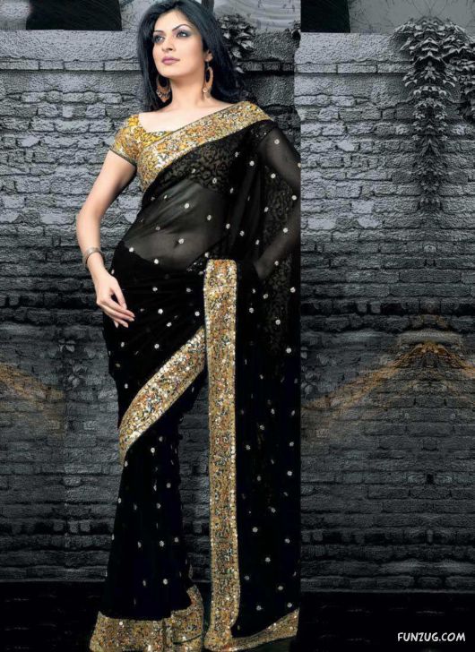 Gorgeous Models in Beautiful Sarees