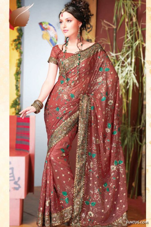 Gorgeous Models in Beautiful Sarees