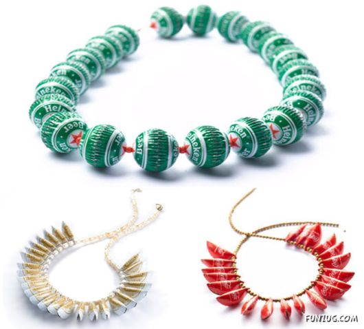 Recycled Bottle Caps Jewelry