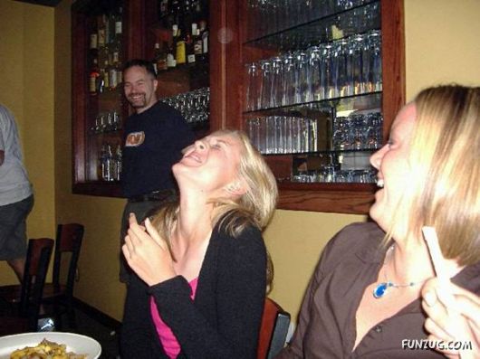 Crazy Galz Catching with Mouths