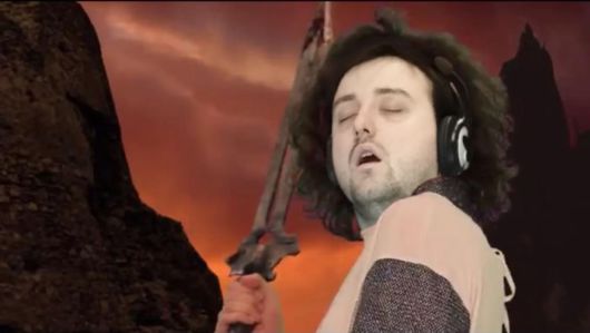 Tired Guy Falls Asleep At Work And The Internet Takes Him On Photoshop Adventures