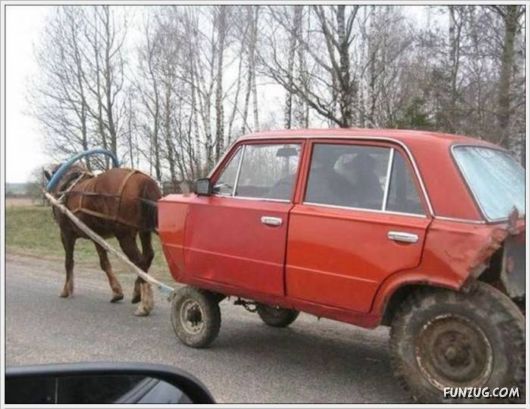 Funny Odd Things On The Road 