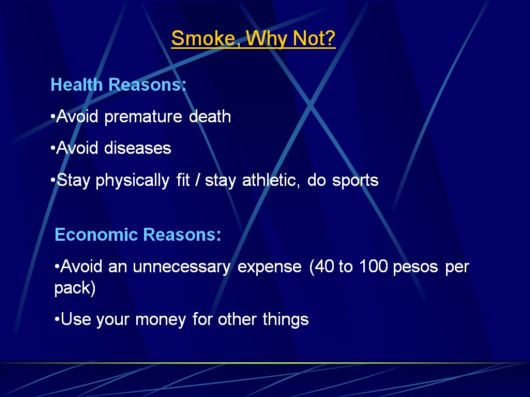 Smoking Facts We Must Know About