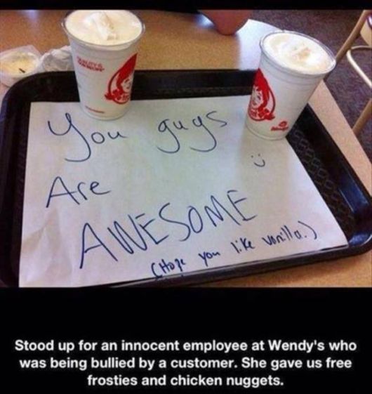 Some Examples of Genuine Human Kindness