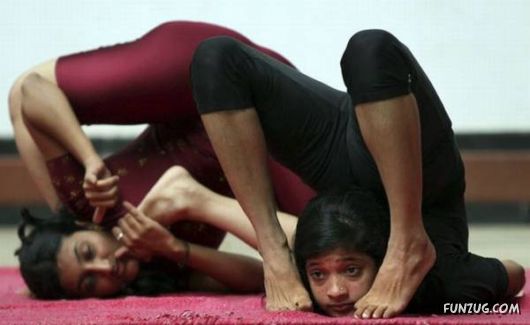 Extreme Poses in Yoga