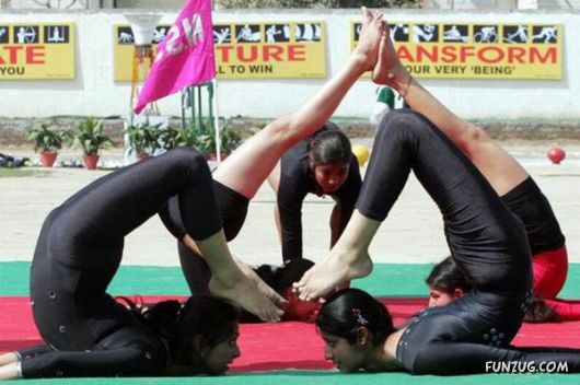 Extreme Poses in Yoga