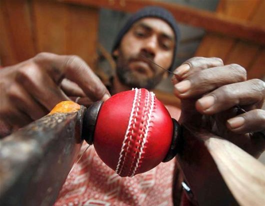 The Making Of A Cricket Ball