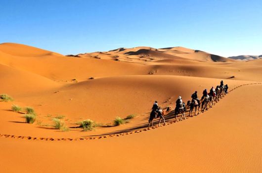 Travelling Through A Desert | Funzug.com