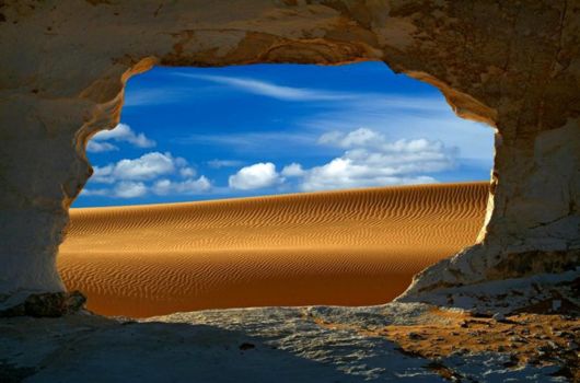 Travelling Through A Desert