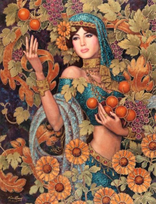 Attractive Women Paintings