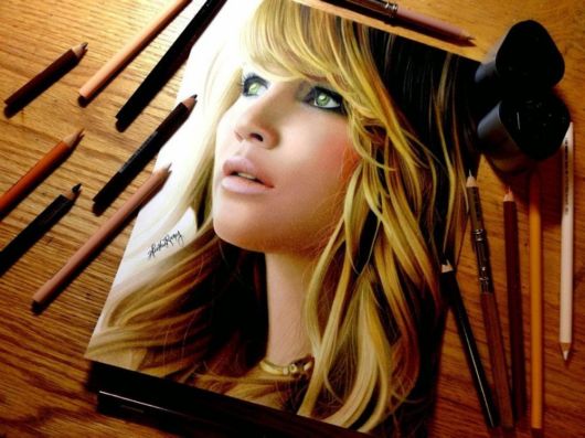 Fabulous Colored Pencils Portraits By Heather Rooney
