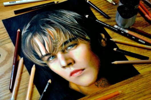 Fabulous Colored Pencils Portraits By Heather Rooney